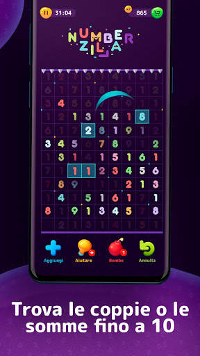 Numberzilla - Giochi rompicapo screenshot 3