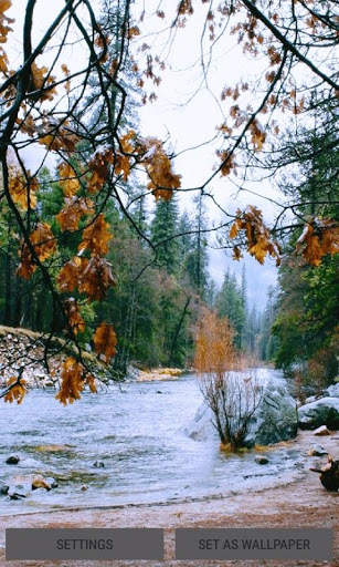 Autumn River Live Wallpaper screenshot 1