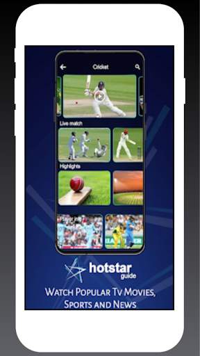 Hotstar Show Guide For Hotstar Cricket screenshot 3