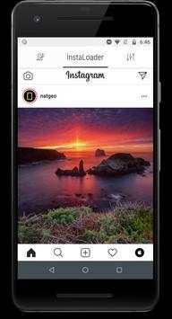 InstaLoader - Downloader for Instagram screenshot 2