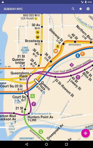 NYC Subway Map (Offline)   Tra screenshot 7