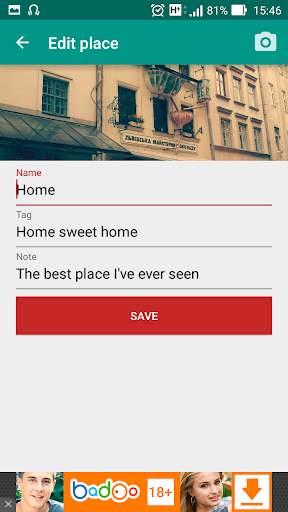Tag My Place screenshot 2