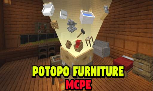 Potopo Furniture Addon for Minecraft PE screenshot 2