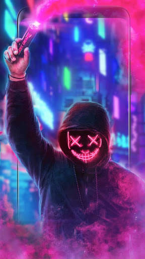 Smoke Purge Mask Live Wallpapers screenshot 2