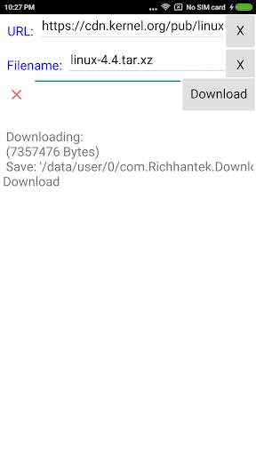 Any File Downloader screenshot 1