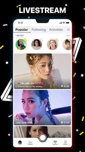EVILA - Livestream, video with sexy bae & idol screenshot 1