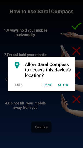 Saral Compass screenshot 4