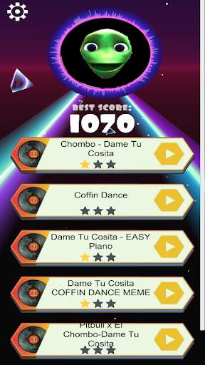 Green Alien Dancing Hop  Beat screenshot 1