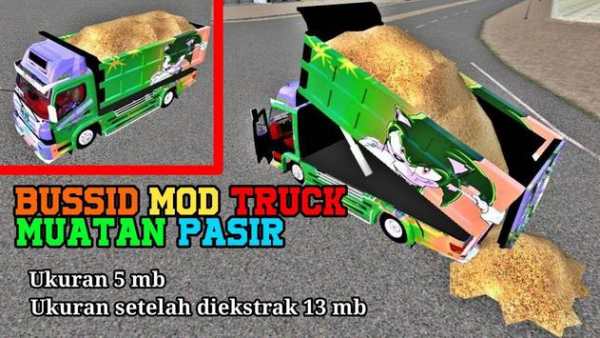 Mod Dump Truck Bussid screenshot 5
