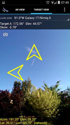 SatFinder - Find TV Satellites screenshot 2