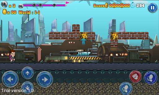Super J's Adventure - JetPack Adventure Game screenshot 1