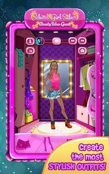 School Girl Beauty Salon Game screenshot 2