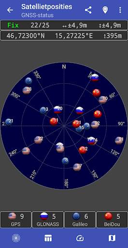 GNSS-Status (GPS-Test) screenshot 1