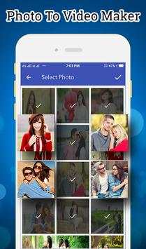 Photo To Video Maker screenshot 1