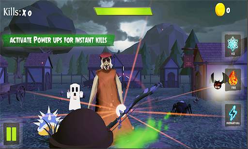 Scary Granny Ghost Hunting Gam screenshot 1