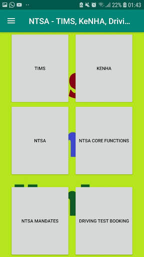 TIMS  - Traffic, license,Transport & NTSA guidance screenshot 2