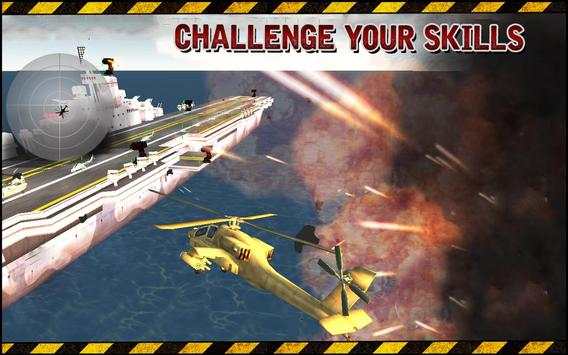 Helicopter Warship Game 3D screenshot 2