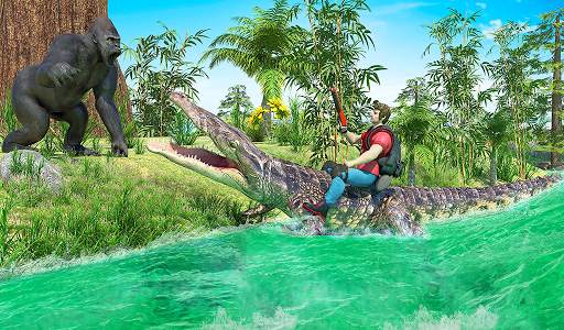 Lost Island Jungle Adventure Hunting Game screenshot 9