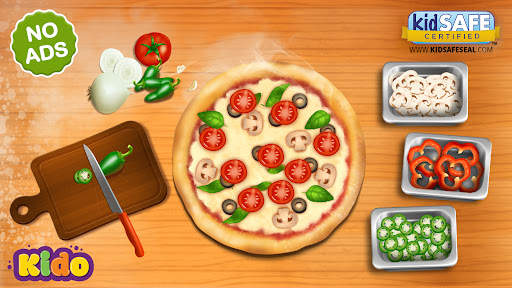 Pizza Baking Kids Games screenshot 1