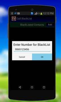 Calls Blacklist - Block Calls 5 تصوير الشاشة
