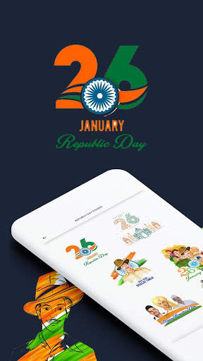 Republic Day Stickers For Whatsapp (26-January) screenshot 1