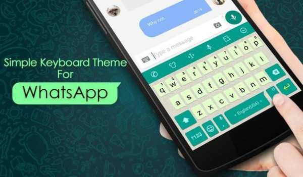 Simple Keyboard Theme for WhatsApp screenshot 5