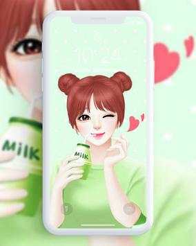 Cute Laurra Girl Wallpaper screenshot 6