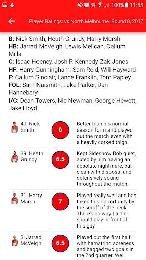 The Swans Blog App screenshot 3
