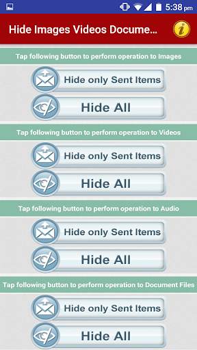 Hide Videos Photos Files & GIF screenshot 2
