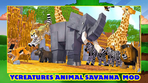 Savanna Animal Minecraft Mod screenshot 1