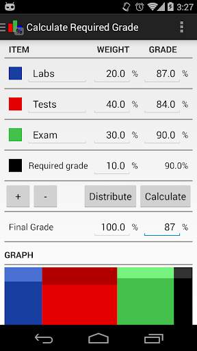 Grade Calculator скриншот 2