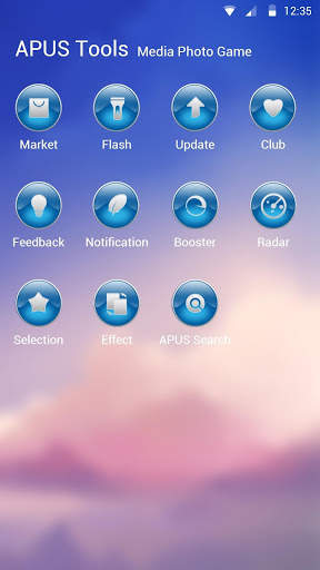 sunset-APUS Launcher theme screenshot 3
