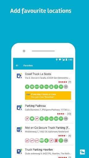 Truck Parking Europe screenshot 5