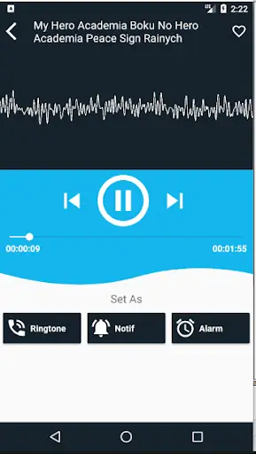 Boku No Hero Ringtone screenshot 3