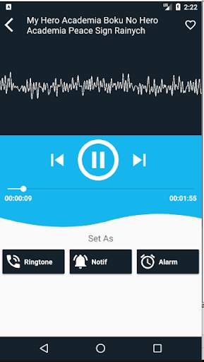 Boku No Hero Ringtone screenshot 3