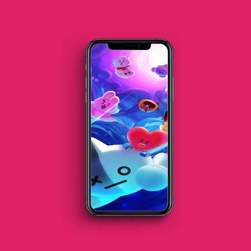 Kawaii BT21 Wallpaper LOL screenshot 5