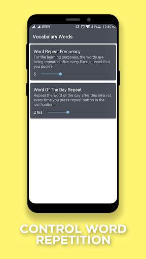 Vocabulary Builder English Words Learning offline screenshot 3