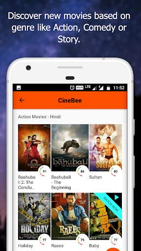 CineBee - Movie Reviews, Ratings, Trailers & News स्क्रीनशॉट 7