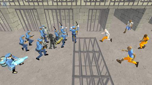 Simulator Pertempuran: Penjara & Polisi screenshot 3