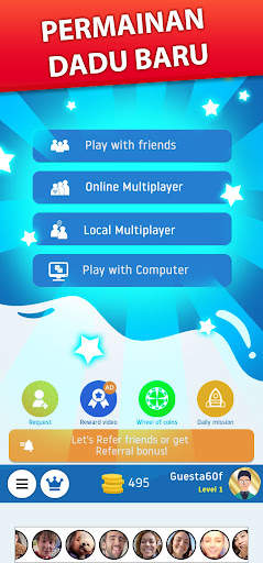 dadu permainan - rakan dadu screenshot 2