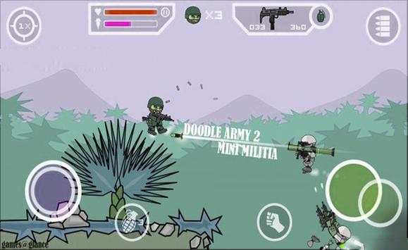 The Doodle Army 2 Mini Militia screenshot 2