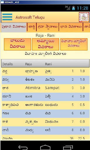AstroSoft Telugu Astrology App screenshot 6