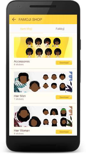 FaMoji Maker - Face Moji Meme for African Emoticon screenshot 7