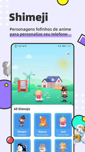Shimeji - mascotes de anime screenshot 1