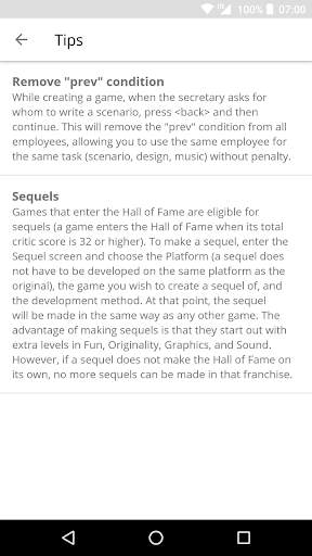 Game Dev Story Help screenshot 5