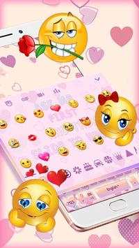 Girly Lock Screen Keyboard Theme screenshot 3
