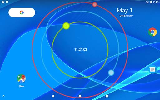 Clock Neon Live Wallpaper screenshot 4