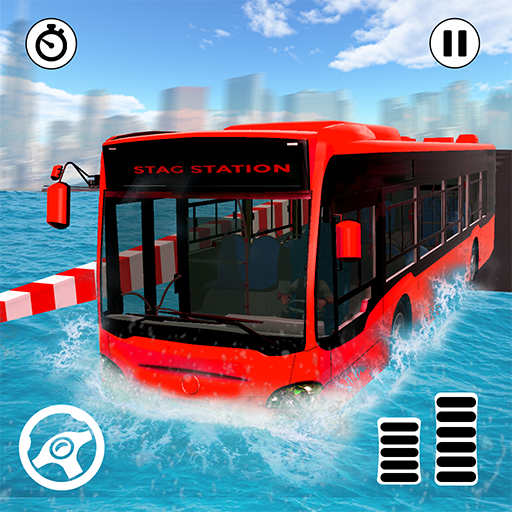 River Coach Bus Driving Simulator Games 2020 आइकन