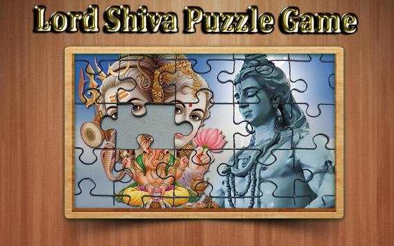 lord shiva Jigsaw Puzzle game screenshot 1