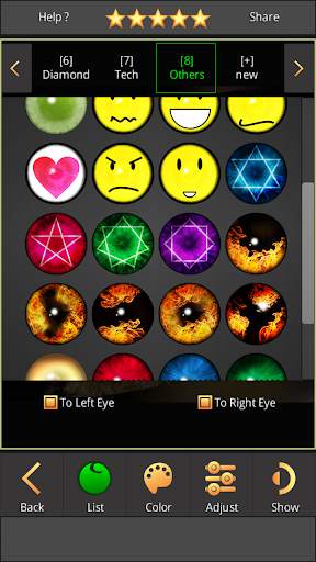 FoxEyes - Change Eye Color screenshot 20